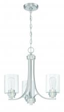  50523-BNK - Bolden 3 Light Chandelier in Brushed Polished Nickel