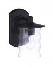  ZA3604-MN - Canon 1 Light Small Outdoor Wall Lantern in Midnight