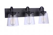  16323FB3 - Elsa 3 Light Vanity in Flat Black