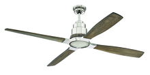  RIC60PLN - 60" Ceiling Fan w/LED Light Kit, Blade Options