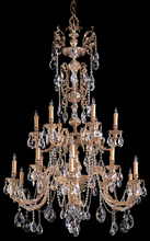  2718-OB-CL-MWP - Novella 18 Light Clear Crystal Chandelier