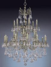  2724-OB-CL-MWP - Crystorama Novella 24 Light Clear Crystal Chandelier