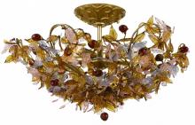  400-GA - Fiore 5 Light Gold Semi-Flush