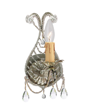  4711-SL - 1 Light Silver Leaf Youth Sconce