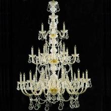  5035-PB-CL-I - Traditional Crystal 21 Light Italian Crystal Chandelier