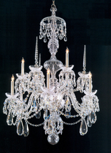  5070-CH-CL-MWP - Traditional Crystal 9 Light Chrome Chandelier