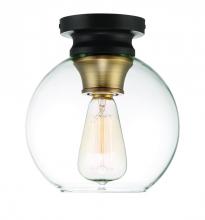 Designers Fountain 1262-VB - Ella 8.25" 1-Light Flush Mount