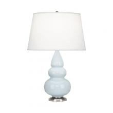  291X - Baby Blue Small Triple Gourd Accent Lamp