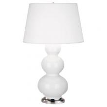  351X - Lily Triple Gourd Table Lamp