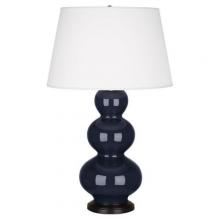  MB41X - Midnight Triple Gourd Table Lamp