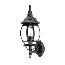  5051BK - Chateau Collection Wall-Mount 1-Light Outdoor Matte Black Light Fixture