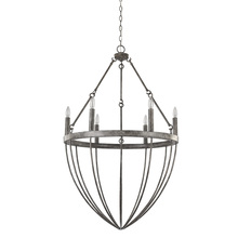  IN11391ASH - Harlow 6-Light Chandelier