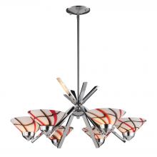 ELK Home Plus 1475/6CRW - CHANDELIER