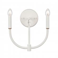  82015/2 - Continuance 11'' High 2-Light Sconce - White Coral