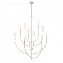  82019/10 - Continuance 42'' Wide 10-Light Chandelier - White Coral