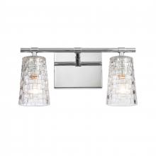  82181/2 - Lightweave 15'' Wide 2-Light Vanity Light - Polished Nickel