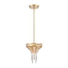  82225/2 - Fantania 8'' Wide 2-Light Mini Pendant - Champagne Gold