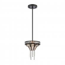  82235/2 - Fantania 8'' Wide 2-Light Mini Pendant - Matte Black