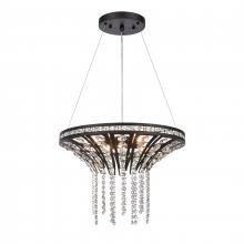  82237/4 - Fantania 18'' Wide 4-Light Chandelier - Matte Black