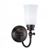  8911-OB-HXO - Emily 11.5'' High 1-Light Sconce - Oil Rubbed Bronze