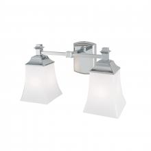  9712-CH-SO - Sapphire 16'' Wide 2-Light Vanity Light - Chrome