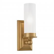  9730-AG-MO - Richmond 11.25'' High 1-Light Sconce - Aged Brass