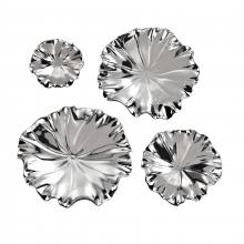  H0017-10428/S4 - Petal Bowl - Set of 4 Silver