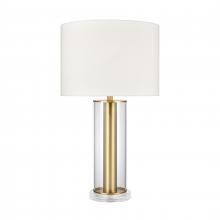  H0019-9507 - Tower Plaza 26'' High 1-Light Table Lamp - Clear