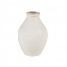  S0037-10195 - Faye Vase - Small White (2 pack)