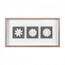  S0056-9833 - Floral Shadow Framed Wall Art