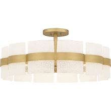  SWE1730SGD - Sweeney 6-Light Soft Gold Semi-Flush Mount