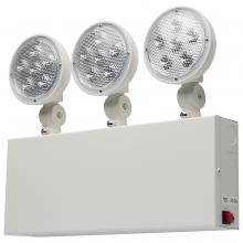  67/133 - Emergency Light, 90min Ni-Cad backup, 120/277V, Tri Head, Universal Mounting, Steel/NYC