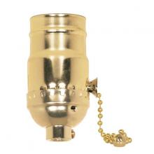  80/1502 - 2 Position Pull Chain Socket w/Diode Hi - Low - Off For Standard A Type Household Bulb