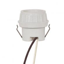  80/1674 - Keyless Porcelain Snap-In Bracket Socket For 4KV; No Spring Contact; Unglazed; 660W; 600V