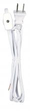  80/2261 - 6 Foot Cord; White; With Plug