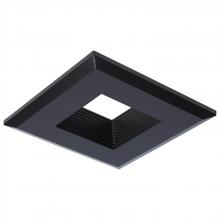  80/991 - Deep Baffle Trim; 4 Inch Square; Bronze Finish