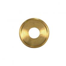  90/1604 - Turned Brass Check Ring; 1/8 IP Slip; Unfinished; 1-5/8" Diameter