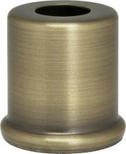  90/2279 - Steel Spacer; 7/16" Hole; 1" Height; 7/8" Diameter; 1" Base Diameter; Antique Brass