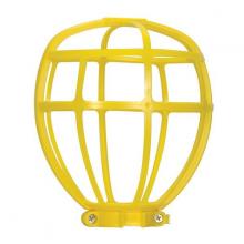  90/2612 - Yellow Trouble Light Plastic Cage Suitable for Outdoor Locations Height: 6-1/2"