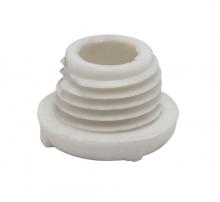  90/325 - Plastic Bushing; 1/4 IP Male; White Finish