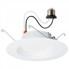  S11646 - 12.5 Watt LED High Lumen Downlight Retrofit; 5-6 Inch; 27K/30K/35K/40K/50K CCT Selectable; 120