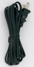  S70/102 - 8 Foot Cord With Plug; Black Finish