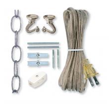  S70/489 - Swag Lite Kit; 12 Foot; Nickel Finish