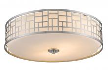  330F20-BN - 3 Light Flush Mount