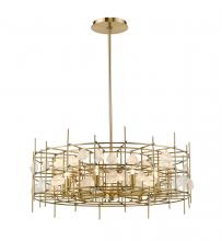  4007-32AGBR - 9 Light Chandelier