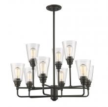 Z-Lite 428-9-OB - 9 Light Chandelier