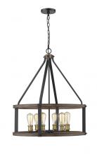  472-6D-RM - 6 Light Chandelier