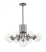  477-9MB-BN - 9 Light Chandelier