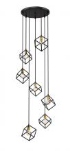  478-7BRZ-OBR - 7 Light Chandelier