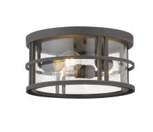  570F-ORB - 3 Light Outdoor Flush Mount